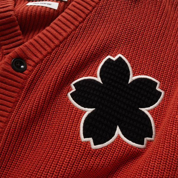 (CD100) Sakura Patch Cardigan