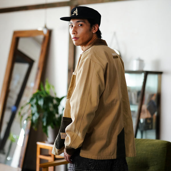 (JK398) Crazy Patchwork Jacket