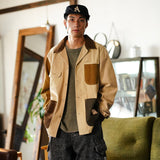 (JK398) Crazy Patchwork Jacket