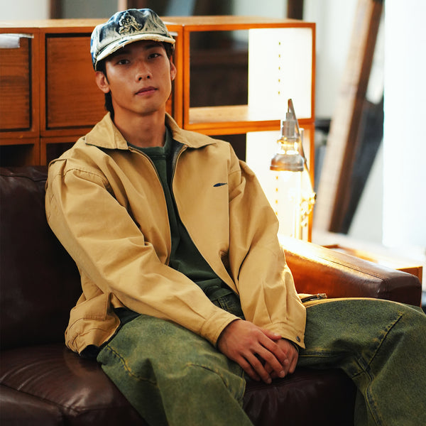 (JK406) 2 Face Harrington Jacket