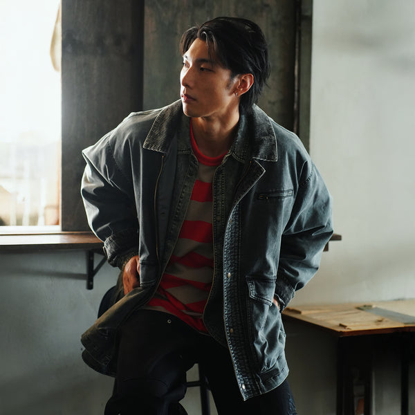 (JK399) 洗水工裝外套