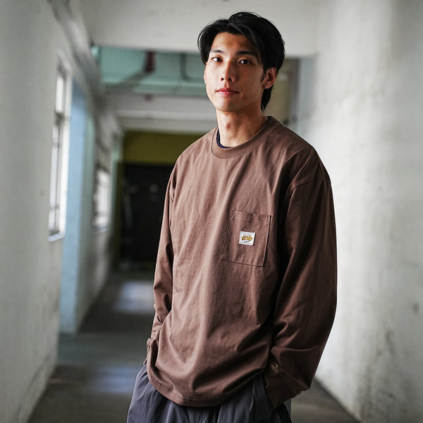 (YT1713) Anti Odor Drawstrings Long Sleeve Tee