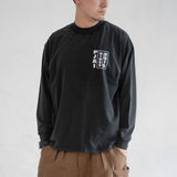 (EX614) Kasa Graphic Washed Long Sleeve Tee
