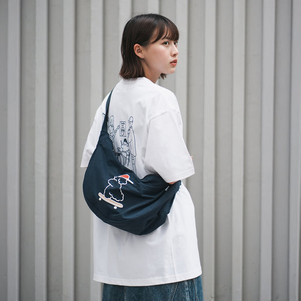 (EX599) Graphic Shoulder Bag