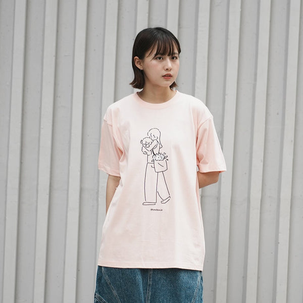 (EX593) Flowers Graphic Tee