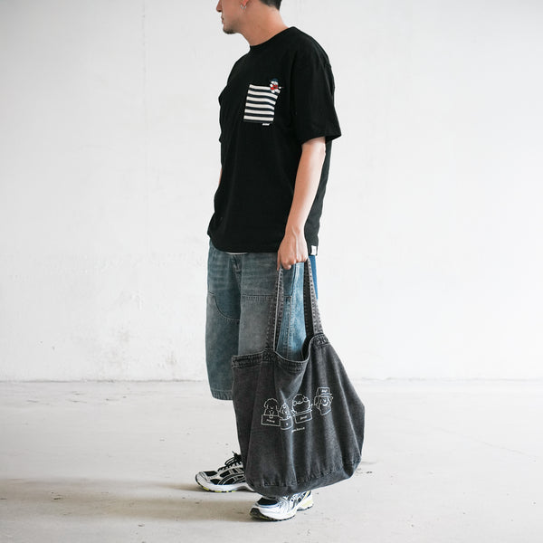 (EX598) Have a Good Day Washed Tote Bag