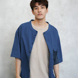 (ST463) Cool Touch Tech Mesh Contrast Shirt
