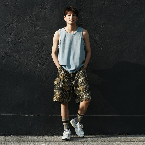 (SP403) Camouflage Cargo Shorts