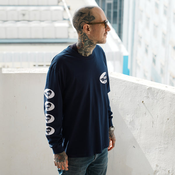(EX668) KURORYO Graphic Long Sleeve Tee