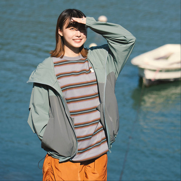(JK431) 2 Tone Windbreaker