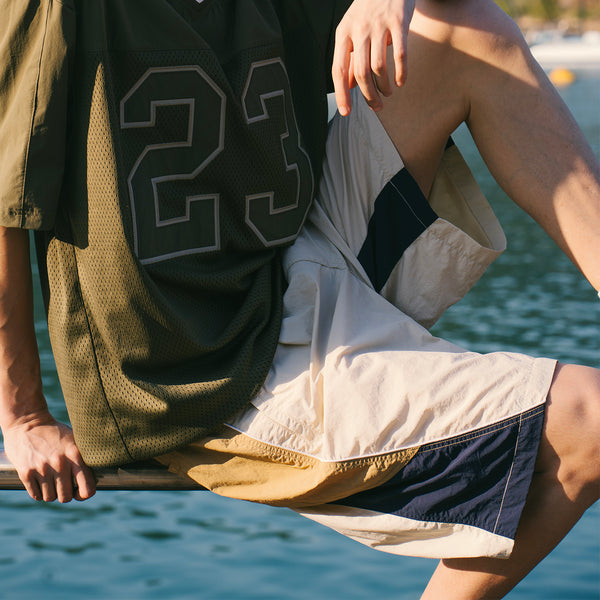 (SP435) Cool Touch Track Shorts
