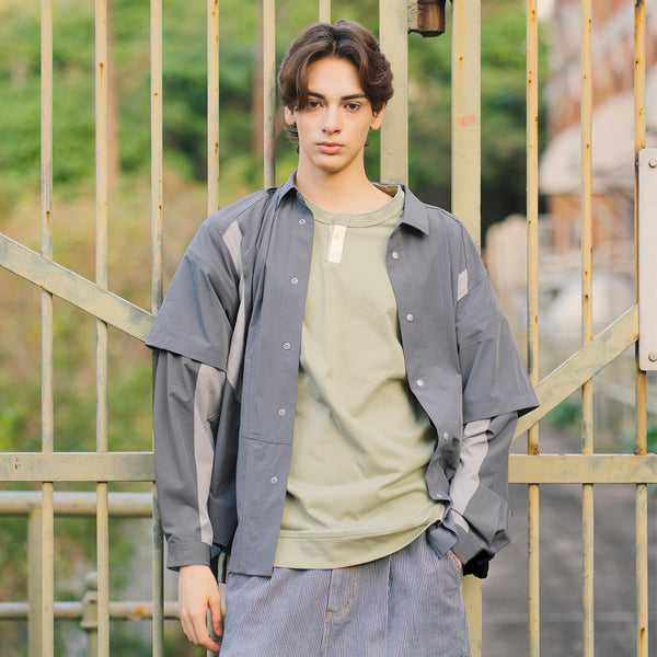 (ST513) 2 Ways Cool Touch Tech Shirt