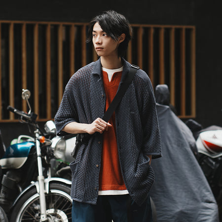 (CD095) Colorblock Cardigan