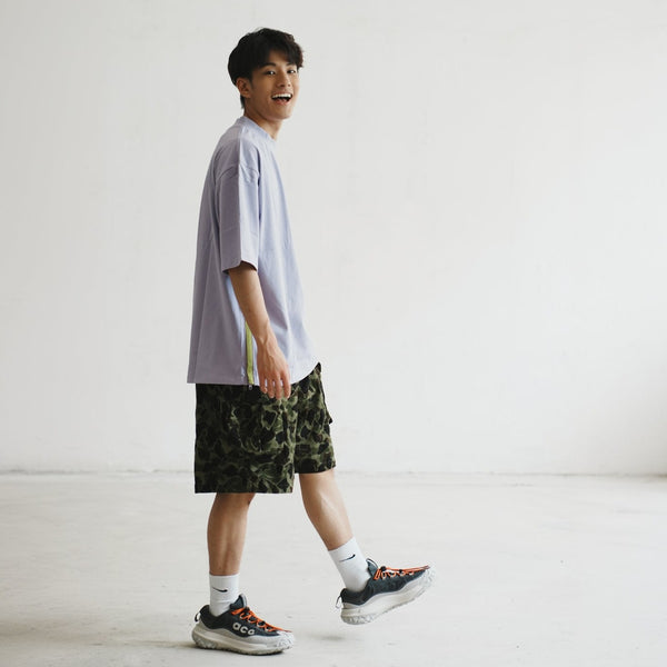 (TP1384) Zipped Hem Tee