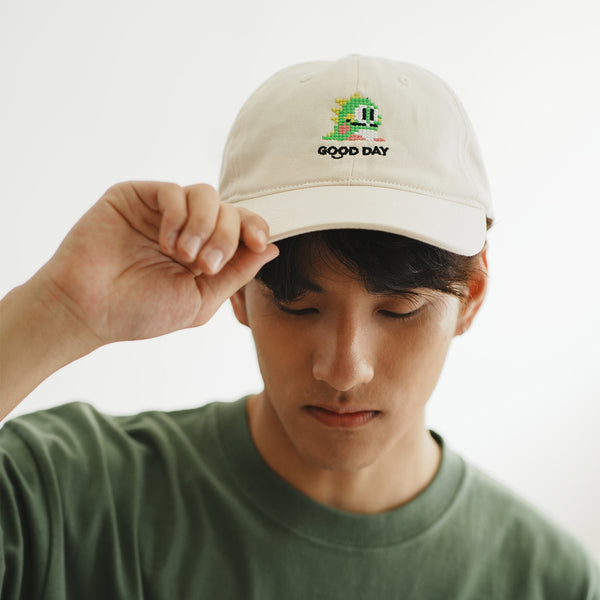 (EX460) Character Graphic Embroidery Cap