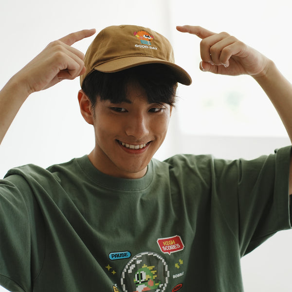 (EX460) Character Graphic Embroidery Cap