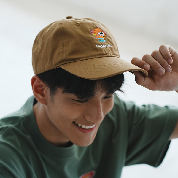 (EX460) Character Graphic Embroidery Cap