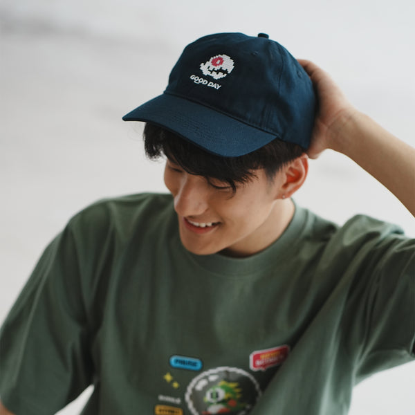 (EX460) Character Graphic Embroidery Cap