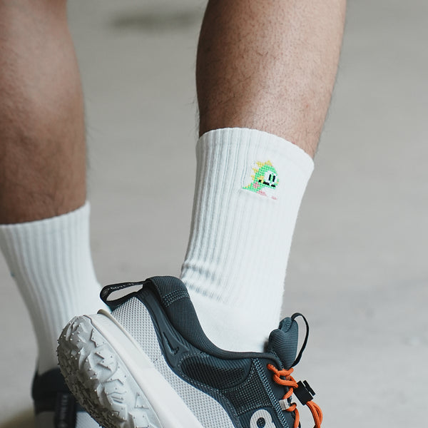 (EX461) Graphic Embroidery Socks