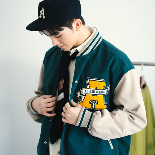(JK407) Baseball Jacket