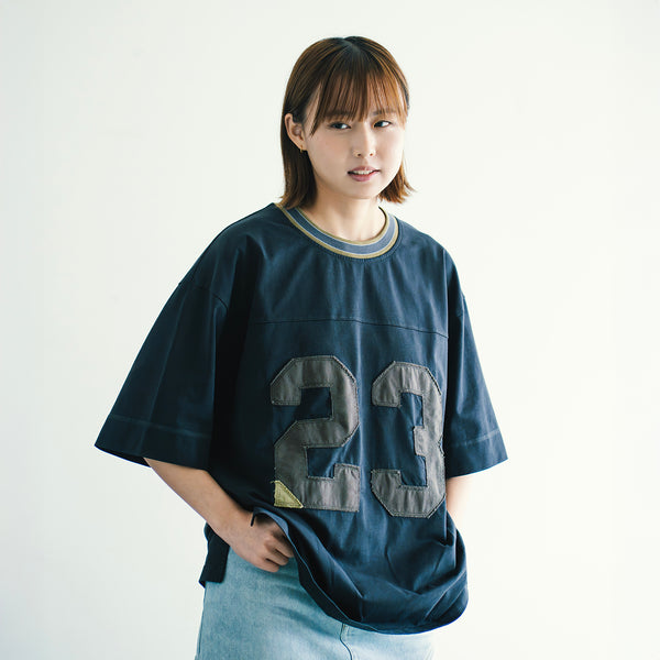 (TP1658) Number Patchwork Tee
