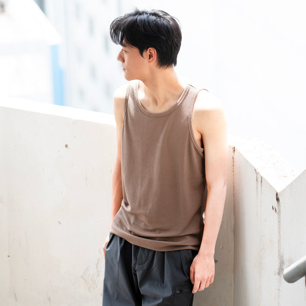 (VT1870) Elastic Tank Top