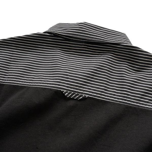 (ST452) Contrast Stripes Shirt