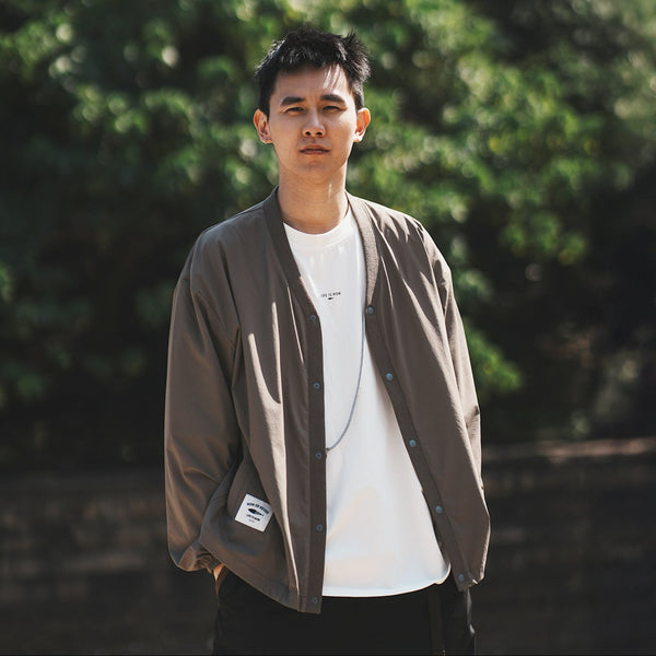 (CD104) 機能無領外套