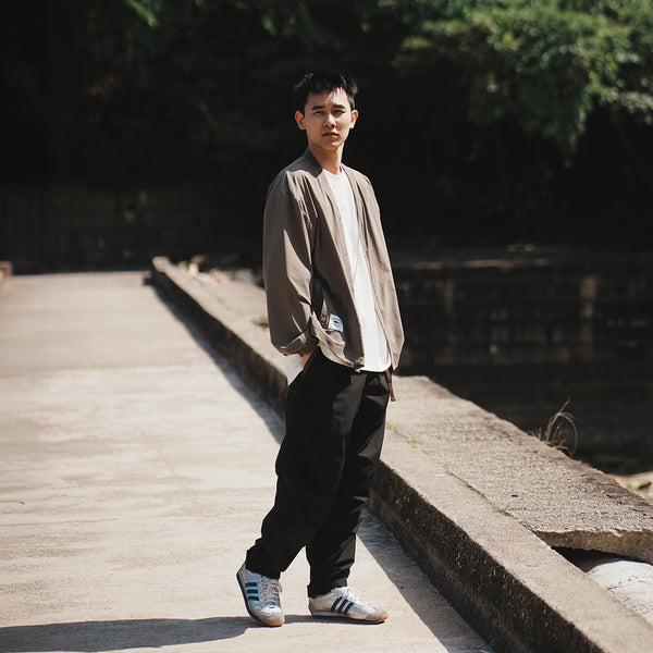 (CD104) 機能無領外套