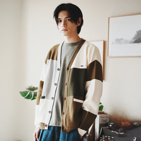 (CD098) Multi Knitted Cardigan