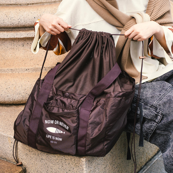 (SO106) Premium - Packable Big Tote