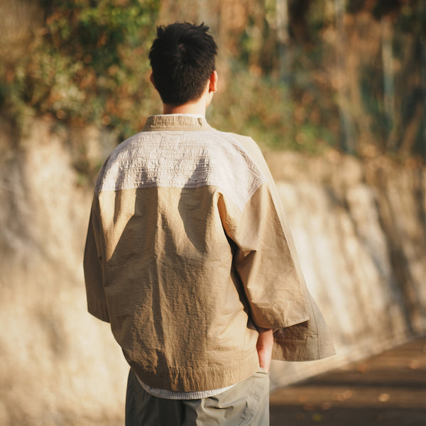 (YJ356) 拼布和服外套