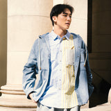 (ST477) Crazy Stripes Shirt