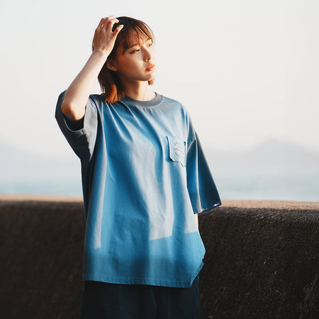 (TP1579) Cool Touch Seersucker Switch Color Tee