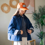 (JK412) Cropped Barn Jacket
