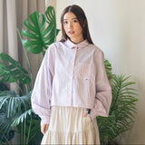 (BL009) 女裝短版恤衫