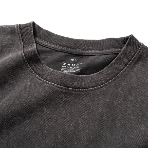 (ZT1691) Sashiko Boro Pocket Washed Tee