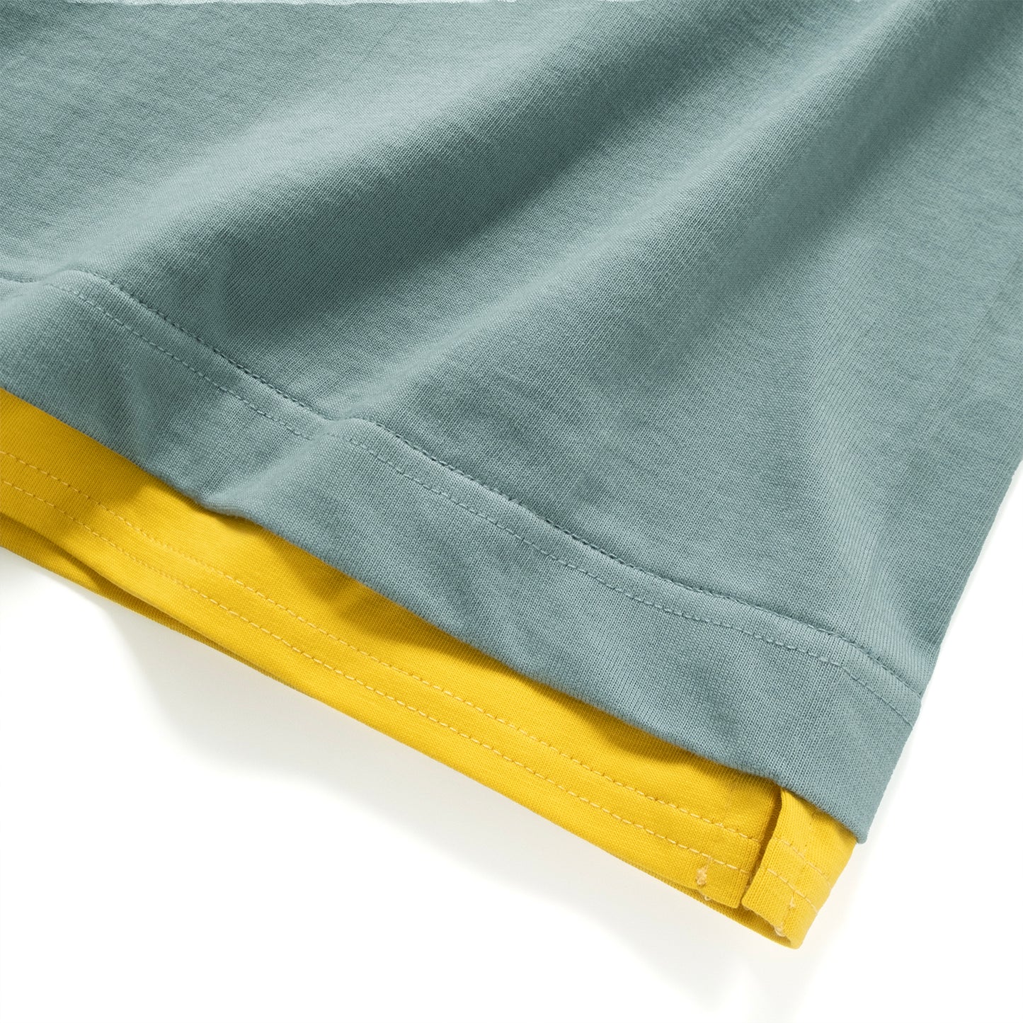 (ZT1916) Fake Layer Pocket Tee