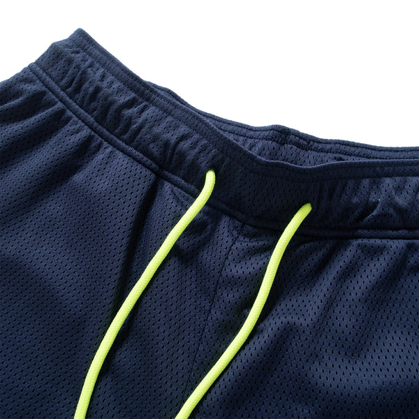 (SP406) Mesh Patchwork Easy Shorts