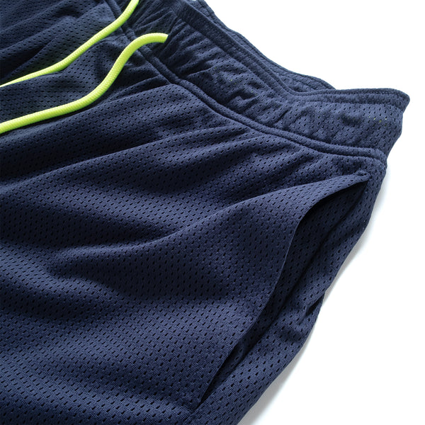 (SP406) Mesh Patchwork Easy Shorts