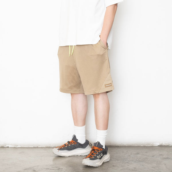 (SP406) Mesh Patchwork Easy Shorts