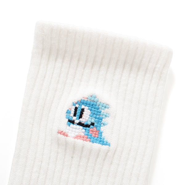 (EX461) Graphic Embroidery Socks