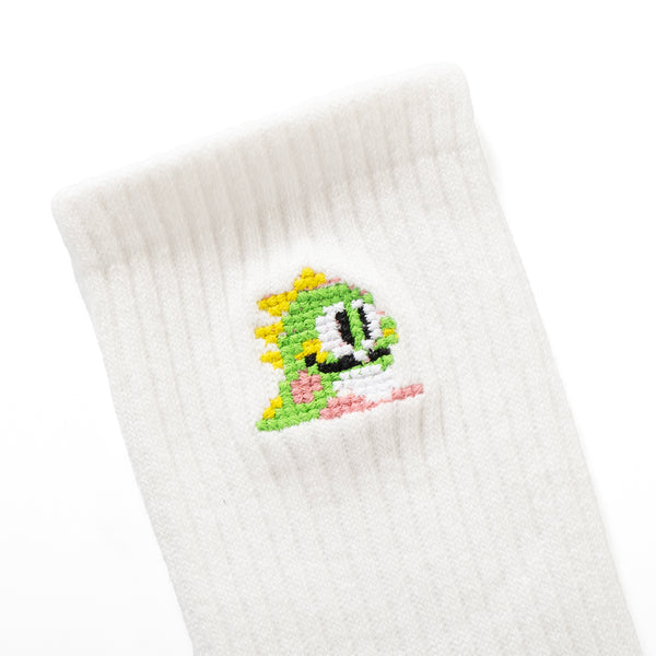 (EX461) Graphic Embroidery Socks
