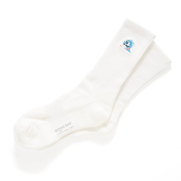 (EX461) Graphic Embroidery Socks