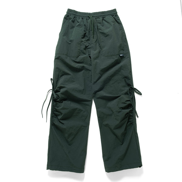 (PT405) Tech Drawstrings Parachute Pants