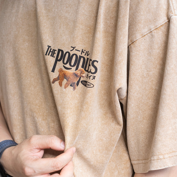 (ZT1716) The Poodles Graphic Tee