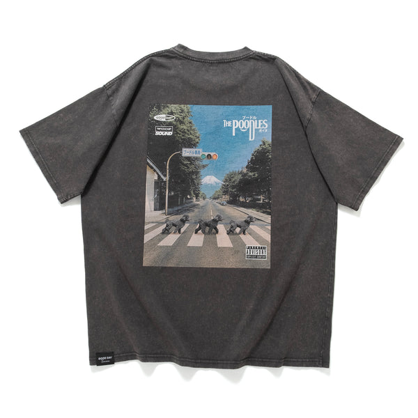 (ZT1716) The Poodles Graphic Tee