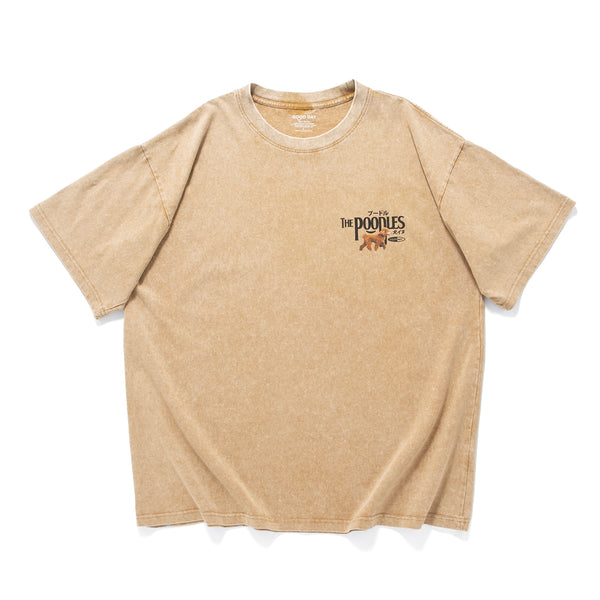 (ZT1716) The Poodles Graphic Tee