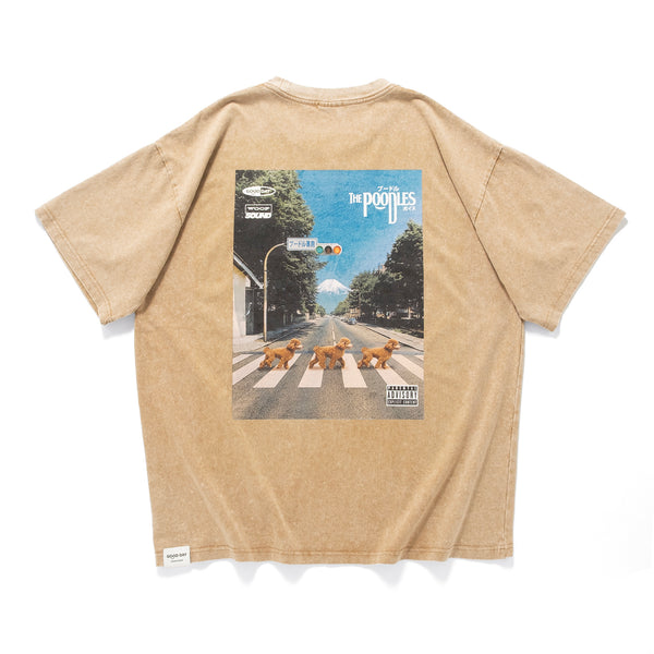 (ZT1716) The Poodles Graphic Tee