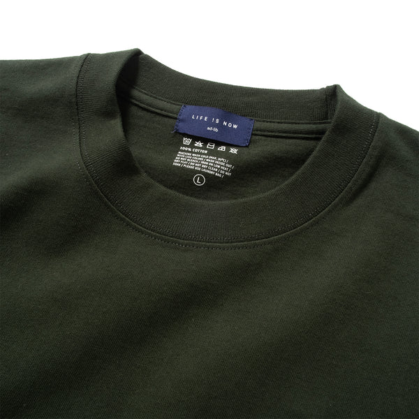 (ZT1722) 4 Leaf Clover Patchwork Pocket Tee